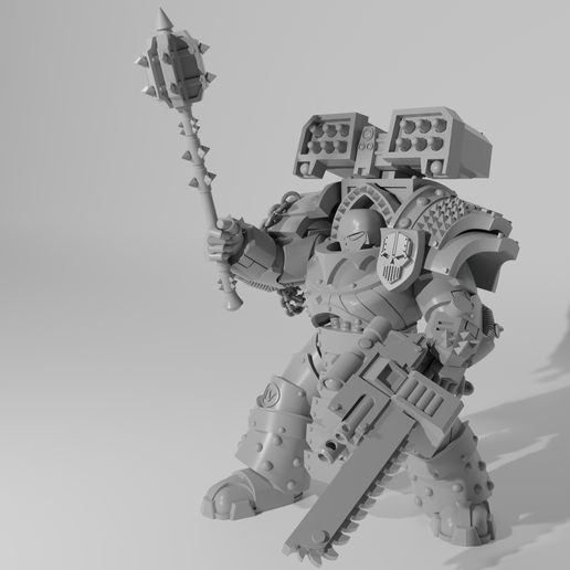 IW 4th Legion Chonky Austrian Boss 3D model