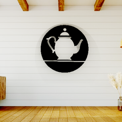 90.png Tea Kettle  Design Wall Art