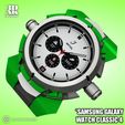 20240208_184904.jpg Ben 10 Omnitrix - Samsung Galaxy Watch 4 Classic  3D Print Model