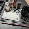 Paint-drybrushing.jpg Hobby Box - Modular hobbying, painting and modelling system