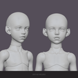 2_9.png BJD Doll Head Void version 2 for 33 cm (13 inches) Body