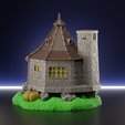 3.png MTG Harry Potter DECK BOX COMPATIBLE WITH COMMANDER DECKS: Hagrid Hut #125