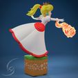 35.jpg Princesa Peach - STL 3D Print Figure