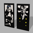 4.png PACK 5 WALL PICTURES "ONE PIECE" - CHART - ANIME