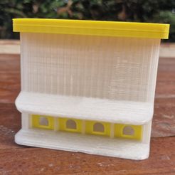 20220413_135439.jpg Free STL file GEOCACHE Mini Beehive・3D print design to download