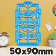 daddy 5.png fathers day cookie cutter