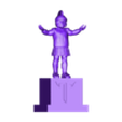 full.stl NCAA - Troy Trojans football mascot statue - 3d Model print