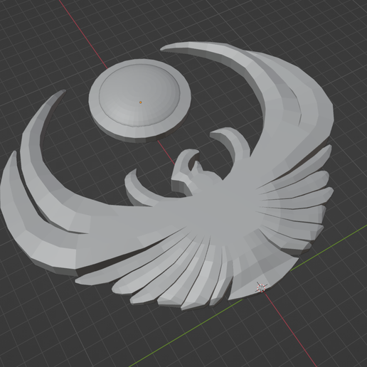 Nightingale Emblem 3D model