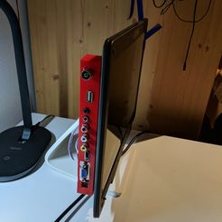 IMG_20181115_234441.jpg Free STL file Open Case for Tv controller (DIY LCD SCREEN RECYCLE)・3D printer design to download
