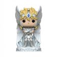 Front.jpg Cygnus Hyoga - Saint Seiya (Knights of the Zodiac) - Funko Pop Style - 3D Print STL