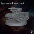 Longsword.png Chevalier Tank Set [Pre-supported]  Weeping Stars