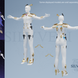Outfit-Clorinde-2.png Clorinde Accessories Heels Only for Cosplay (Mini Bundle) - Genshin Impact - Instant Download STL Files for 3D Printing
