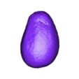 aguacate_completo_1.obj Avocado - half and full