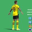 q4.jpg 3D Rigged Marcos Reus Borussia Dortmund 2024