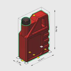 01.png Fichier STL bouteille d'huile moteur 1/10・Design pour imprimante 3D à télécharger