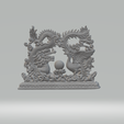 ва1.png Dragon and phoenix statuette (STL)
