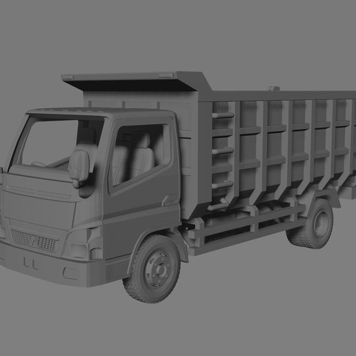Mitsubishi Fuso Canter FE 1:64 Scale Dump Truck – Indonesia Spec