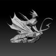 dag111.jpg Wyvern dragon - dragon decoration 3d model for 3d print