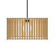 Cubo-Ripado-MDF-Cru-40x21cm-3.png CEILING LIGHT LAMP 3D PRINT AND LASER CUT FILES MODEL 26