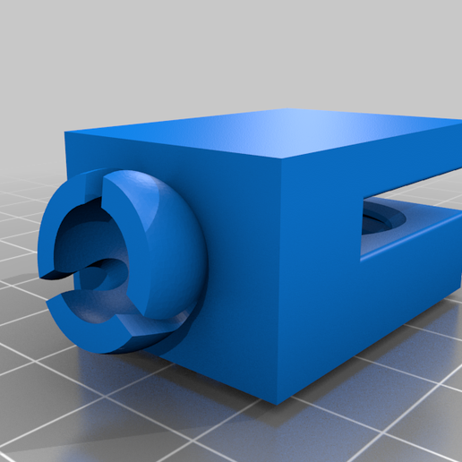 base_clip_Bed_v2.png [Pi Cam] [Raspberry pi] Крепление для кровати