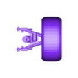 wheel with spring and mount.stl Wheel with spring and mount