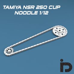 Tamiya-NSR-250-Cup-Noodle-Chain_1.jpg Tamiya 1/12 NSR 250 Cup Noodle Chain