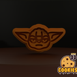 Yoda-biscoito-ft.png Kit 5 Cookie Cutter - Star Wars (Light side)