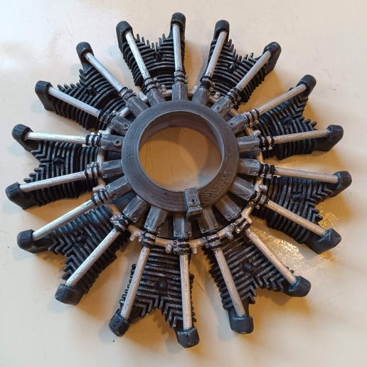 🛩️ Lycoming R-680 Dummy Engine・Free 3MF File for 3D printing・Cults