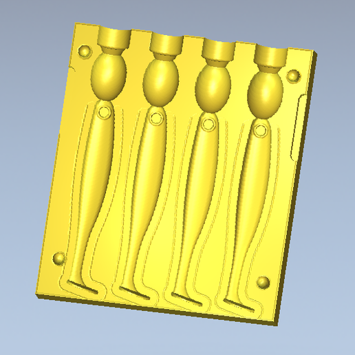 Mold Shape Easy Shiner 100mm 3D model