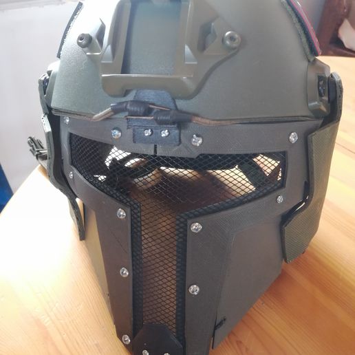 Bounty hunter airsoft mask 3D model