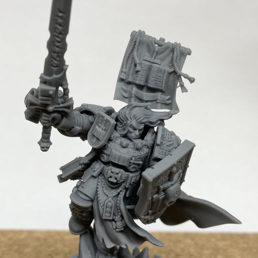 Silver Wardens Supreme Warptraveler (presupported)