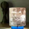 IMG_9565.jpeg Diego Maradona World Cup 86 candleholder lamp