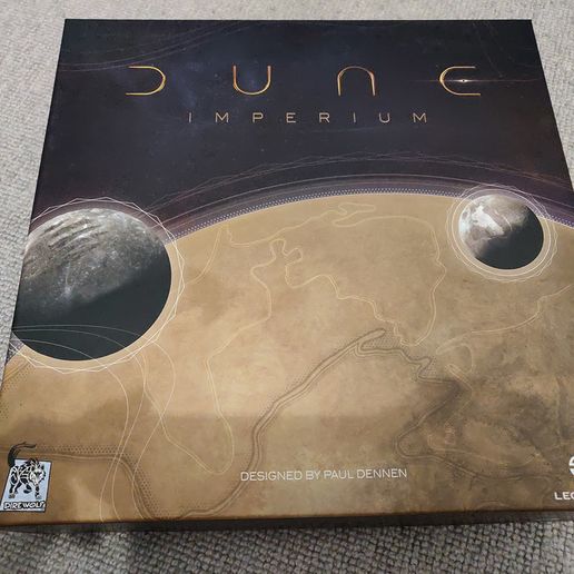 Dune: Imperium (1st edition retail) - Removable inserts for the existing insert 3D model