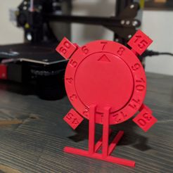 ClockFront.jpg STL-Datei Reverse Clock kostenlos・Design für 3D-Drucker zum herunterladen