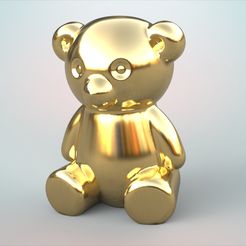 1.jpg Teddy Bear Piggy Bank