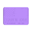 RIP Kirk upward extrude.stl Rest In Peace Charlie Kirk