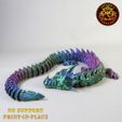 6.jpg Articulated Dragon, print-in-place, No-Support