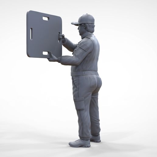 RaceM5-1.2.3.jpg N4 Race Marshal mit Schild