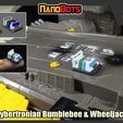Cybertronian Bumblebee & Wheeljack Fichier 3D gratuit Transformers Nanobots Cybertroniens Bumblebee et Wheeljack・Modèle pour imprimante 3D à télécharger