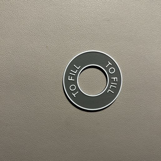 COMPRESSED AIR BOTTLES MARKING "To Fill"