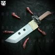 z4594341147296_810cca228375e48a5aa04f6b21962635.jpg Slaugher Demon Blade - Yuji Itadori Weapon - Jujutsu Kaisen Cosplay