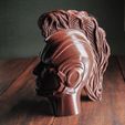 2.jpg Archivo STL gratis Casco Capitán Maravilla Mohawk・Objeto de impresión 3D para descargar