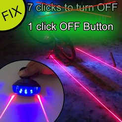 meme.png Download free STL file Laser bike backlight fix • 3D printable model, tecota