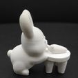 Cod2052-Bunny-Picking-Up-Carrot-8.jpeg 3D file Bunny Picking Up Carrot・3D printable model to download, Usagipan3DStudios