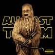 082121-Star-Wars-Chewbacca-Promo-05.jpg Chewbacca Sculpture - Star Wars 3D Models - Tested and Ready for 3D printing
