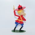 dudley back1.jpg Free STL file Dudley Do-Right・Design to download and 3D print
