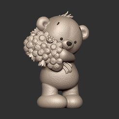 BearJpg2.jpg Медведь с цветами