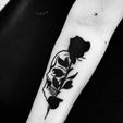 860a1f5a2d9524e27b9c895f1948a104.jpg Tattoo Wall Art Decor Skull Rose
