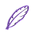 Feather.stl STL file All high detailed cookie cutter sets (+150 cookie cutters)・3D printer model to download
