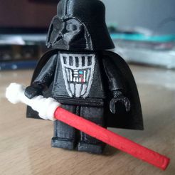 173120.jpg Lego Darth Vader Scale 1:1 Star Wars Minifigure Fully Functional